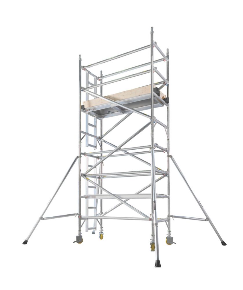 Boss Ladderspan 3T Double Depth Aluminium Tower 1.2m x 1.8m x 1.8m ...