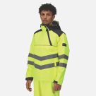 Regatta Tactical Hi-Vis Bomber Jacket Yellow/Navy 2X Large 57" Chest