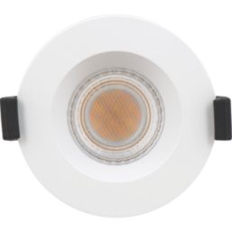 Luceco FType Mk 2 Regressed Fixed  Fire Rated LED Downlight Dim to Warm & CCT White 4-6W 675/690lm