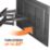 AVF APXM9500 Heavy Duty TV Wall Mount  Full Motion 60 to 100"