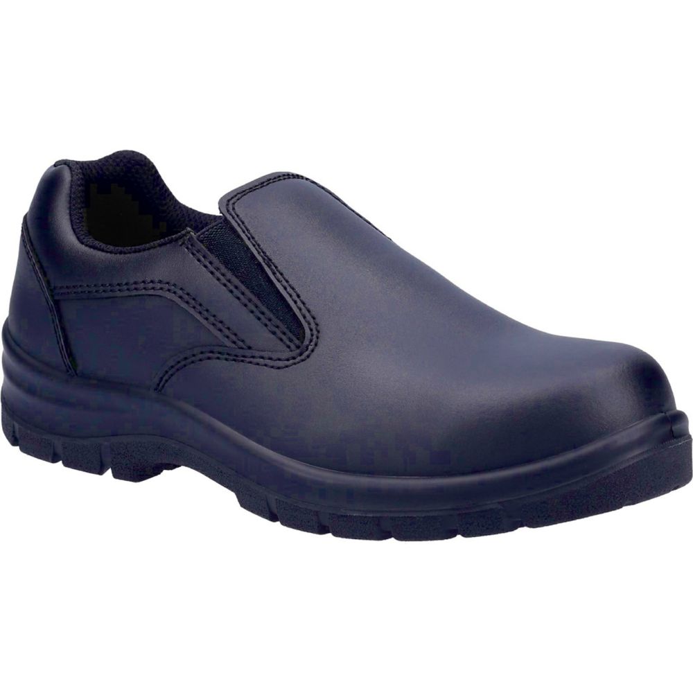 Amblers AS716C Size 8 Womens Black SlipOn Safety Shoes Screwfix