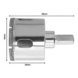 Titan Wet Diamond  Holesaw 44mm x 65mm