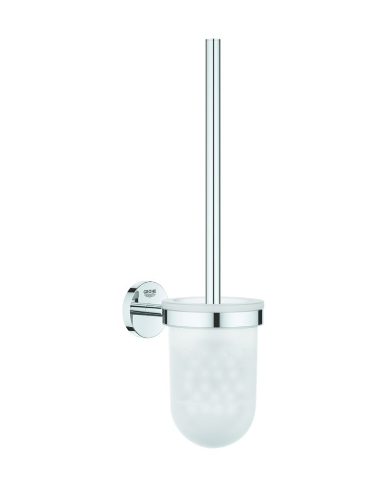 Grohe BauCosmopolitan Toilet Brush Set StarLight Chrome