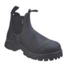 Blundstone 910 Size 9  Black  Water-Resistant Steel Toe Cap Safety Dealer Boots