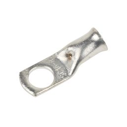 Essentials Non-Insulated Metallic 8mm Ring Copper Tube Lugs 10 Pack