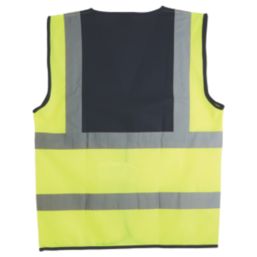 Pro RTX High Visibilty  Waistcoat Yellow / Navy 2X Large 52" Chest