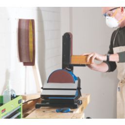 Draper 98525 4" 500W Brushless Electric Belt & Disc Sander 230V