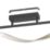Eglo Conaprato LED Ceiling Light Black & Brushed Brass 20W 2500lm