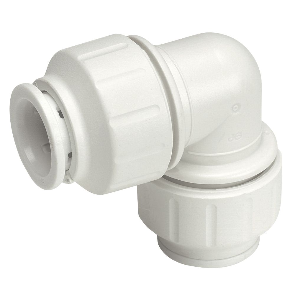 JG Speedfit  Plastic Push-Fit Equal 90° Elbows 10mm 10 Pack - 3