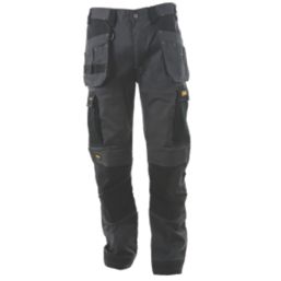 DeWalt Barstow Holster Work Trousers Charcoal Grey 34" W 31" L
