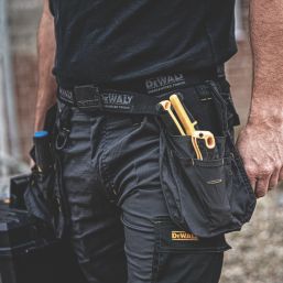 DEWALT Barstow Holster Work Trousers Charcoal Grey 34" W 31" L