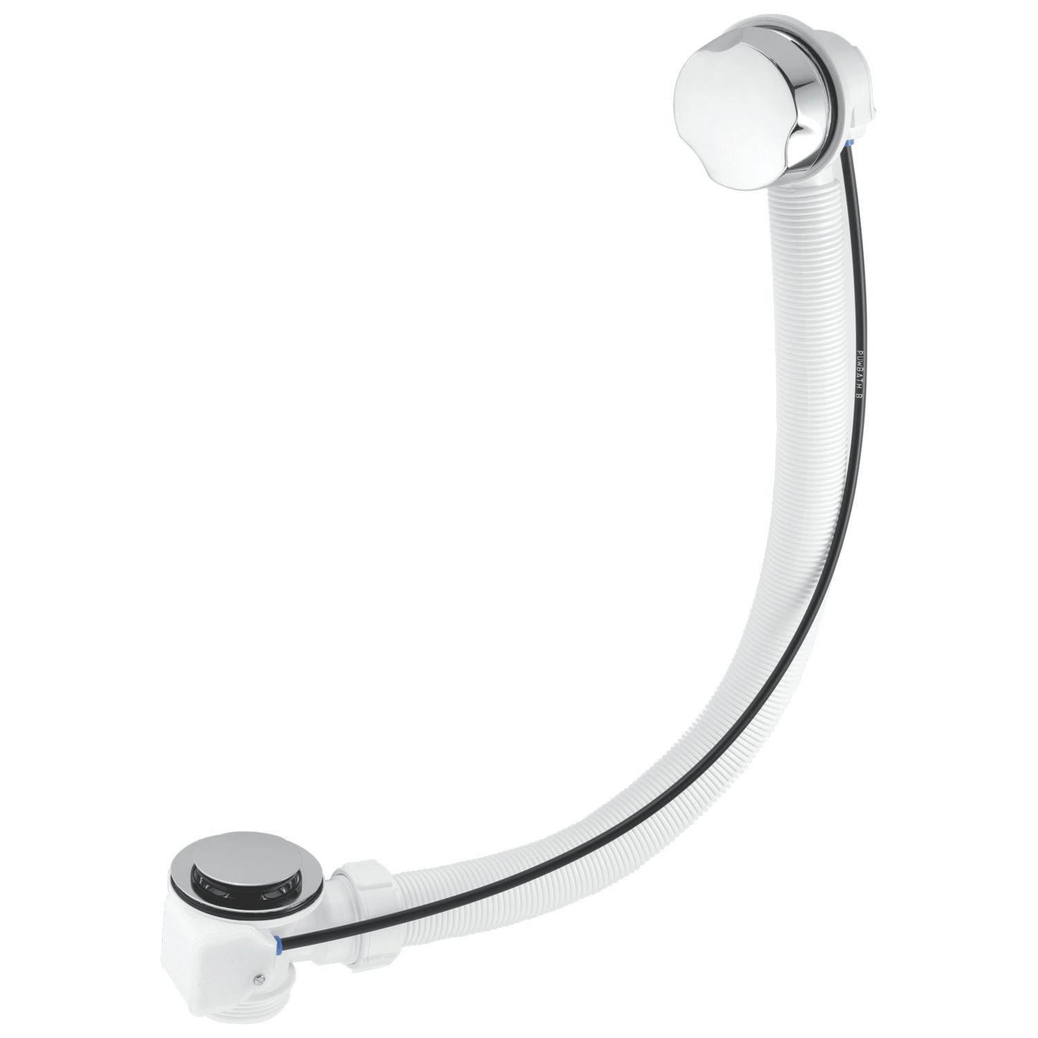 McAlpine Bath Waste Polished Stainless Steel (547JG)