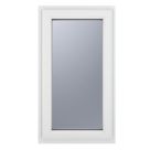 Crystal  Right-Hand Opening Frosted Double-Glazed Casement White uPVC Window 610mm x 1040mm