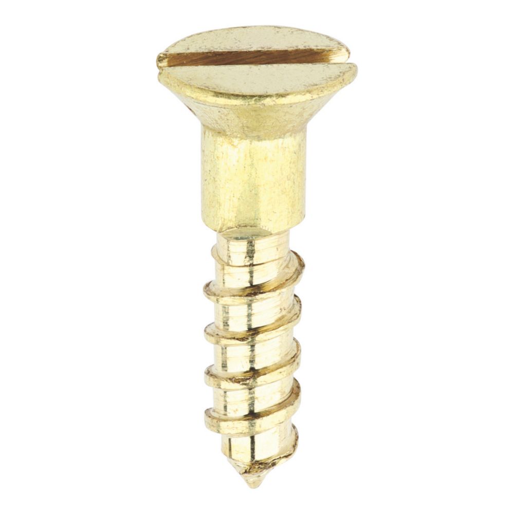Timco  Slotted Countersunk Self-Tapping Wood Screws 2ga x 3/8" 200 Pack