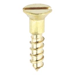 Timco  Slotted Countersunk Wood Screws 2ga x 3/8" 200 Pack