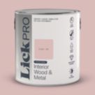 LickPro 2.5Ltr Pink 05 Satin Water-Based Trim Paint