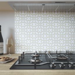 Wilsonart Stone Tessera Green Splashback 600mm x 800mm x 4mm