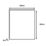 Wilsonart Stone Tessera Green Splashback 600mm x 800mm x 4mm