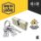 Smith & Locke  6-Pin Cylinder Lock 45-50 (95mm) Brass