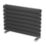 Ximax Fortuna 410mm x 600mm 1491BTU Anthracite Horizontal Designer Radiator