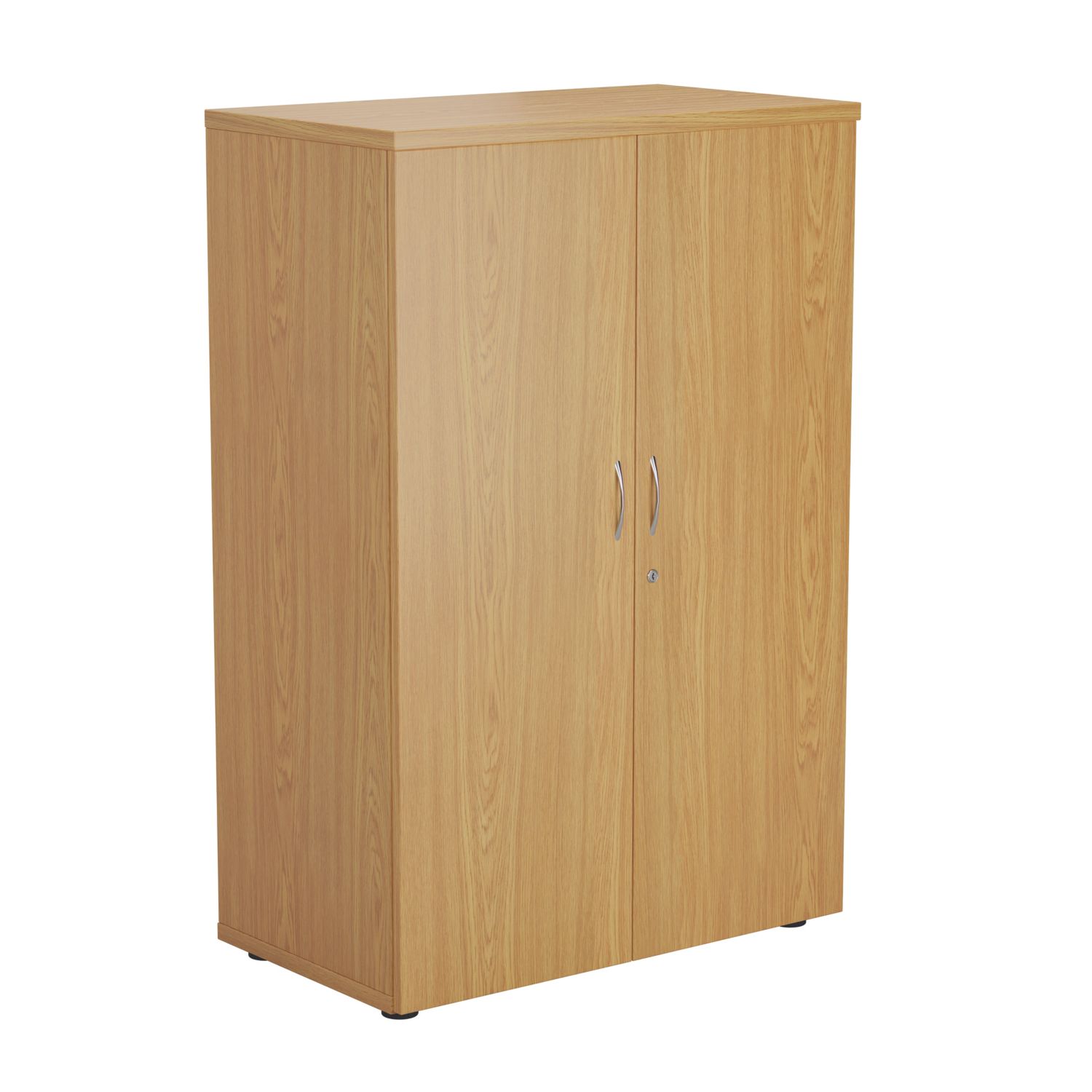 TC Group 3-Shelf Cupboard Nova Oak 800mm x 1200mm (547TT)