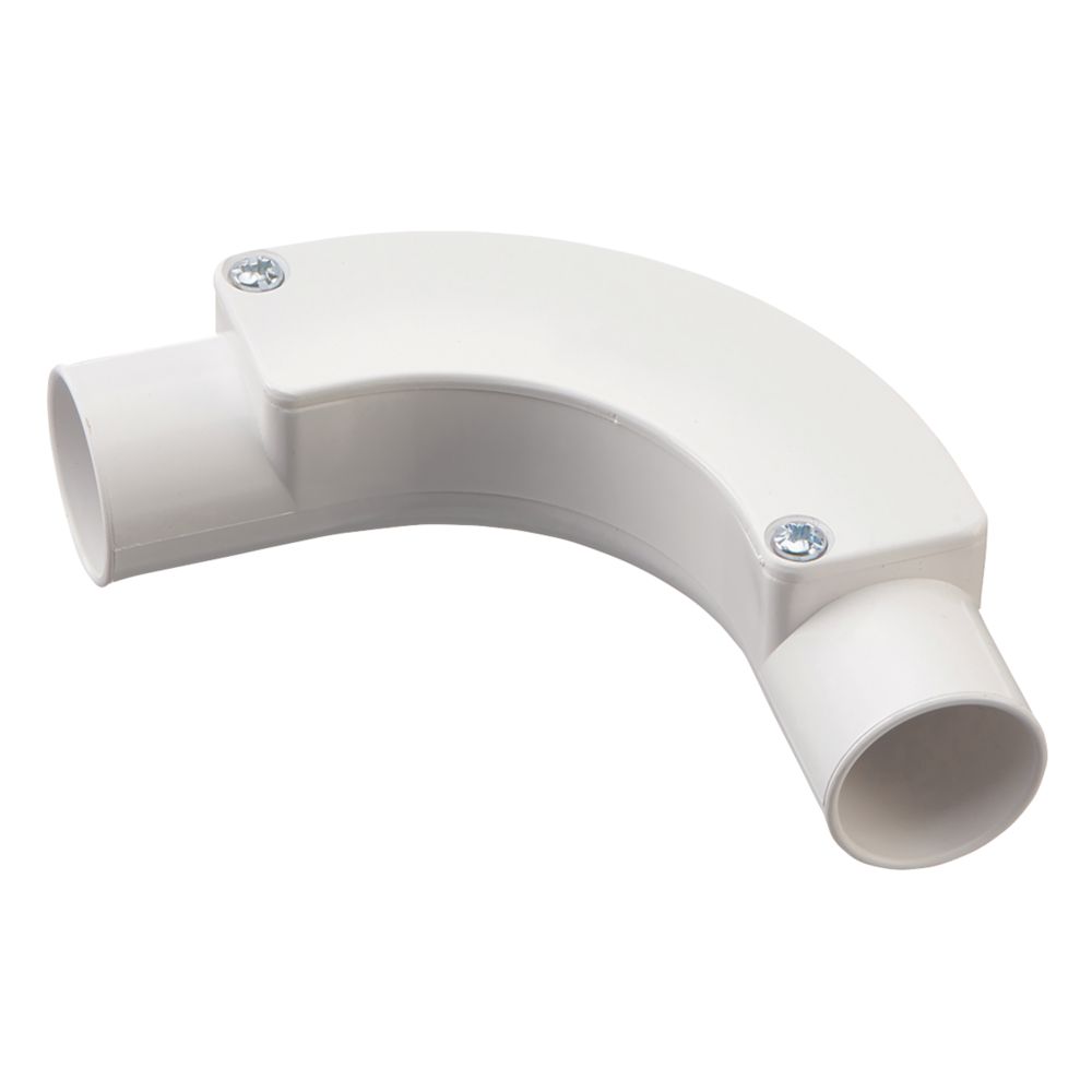 Deta TTE White Inspection Bend 25mm - Screwfix