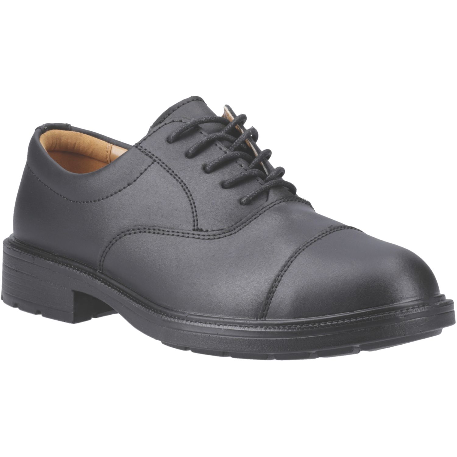 Amblers FS43 Size 14 Black Steel Toe Cap Safety Shoes (547XT)