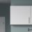 Pragma  1-Door Matt White 600mm x 320mm x 550mm Flat Packed Kitchen Wall Unit