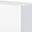 Pragma  1-Door Matt White 600mm x 320mm x 550mm Flat Packed Kitchen Wall Unit