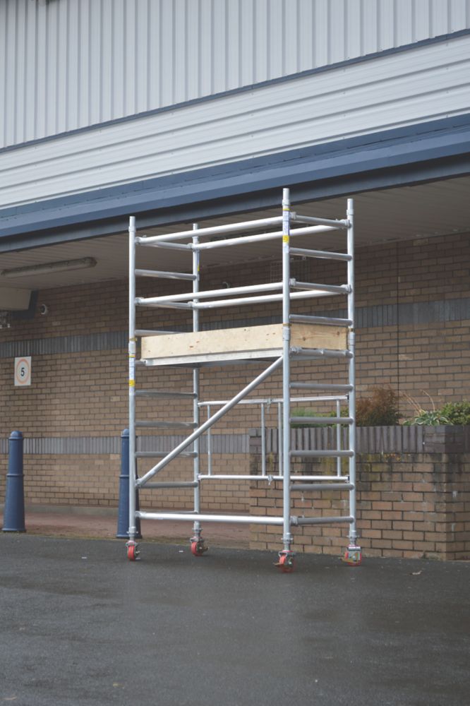    Lyte Single Depth Aluminium Folding Work Tower System 1.6m 