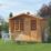 Shire Goodwood 9' x 6' (Nominal) Apex Shiplap T&G Timber Summerhouse with Assembly