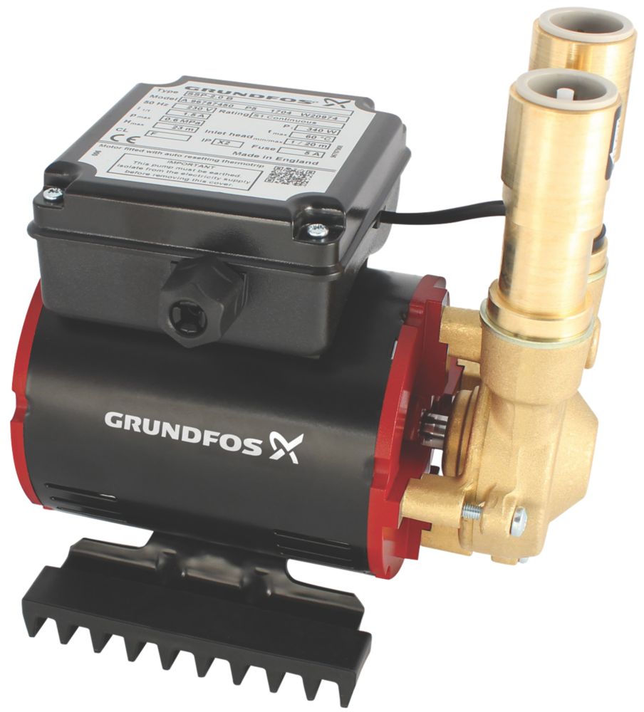 Grundfos 96787464 Regenerative Single Shower Pump 3.0bar