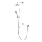Aqualisa Smart Link HP/Combi Rear-Fed Chrome Thermostatic Dual Outlet Concealed Smart Shower with Fixed Head