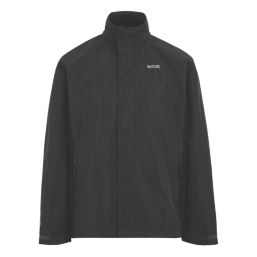 Regatta Matt II Waterproof & Breathable Jacket Ash / Black Medium Size 45.2" Chest