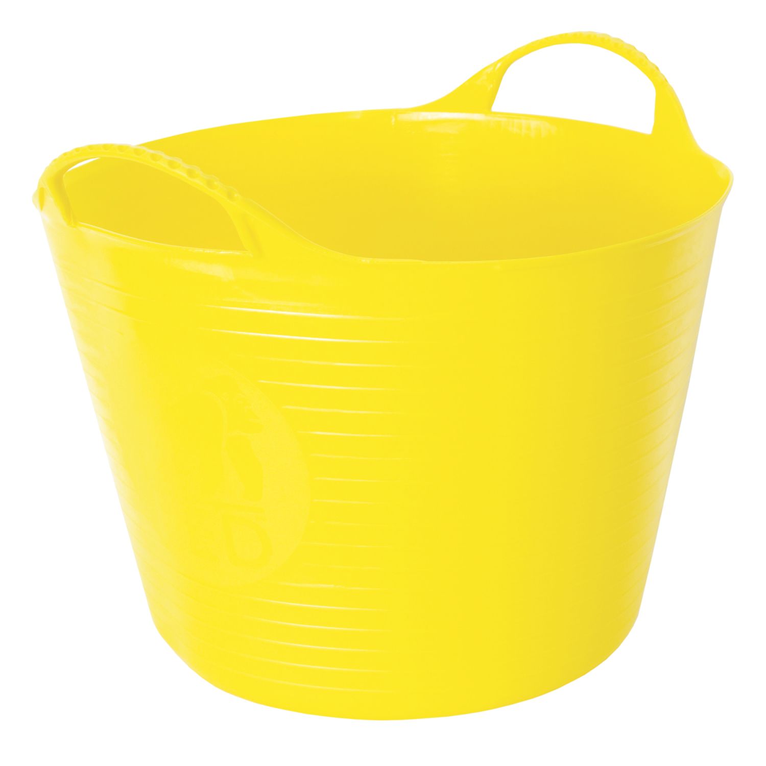 Red Gorilla Polyethylene Tub Yellow 14Ltr (548CR)