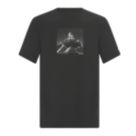 Regatta Fingal Short Sleeve T-Shirt Black Large 44" Chest