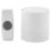 Byron  Battery-Powered Wireless Door Chime Kit White