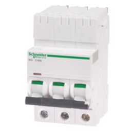 Schneider Electric IKQ 63A TP C Curve 3-Phase MCB