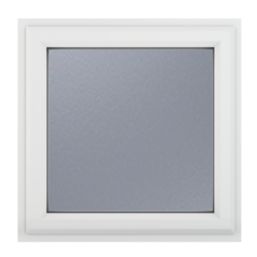 Crystal  Top Opening Obscure Triple-Glazed Casement White uPVC Window 610mm x 610mm