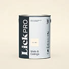 LickPro  Matt White RAL 9001 Emulsion Paint 5Ltr