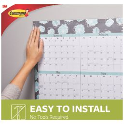 Command Self-Adhesive Poster Hanging Strips Small 60 Pack