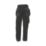 DEWALT Harrison Work Trousers Black/Grey 30" W 33" L