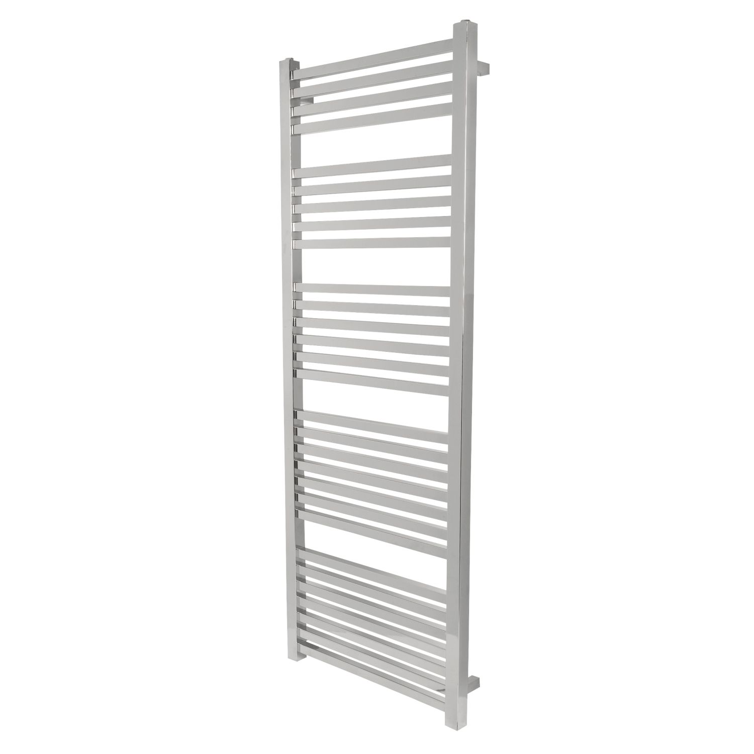 Towelrads 1600mm x 600mm 1941BTU Chrome Flat Designer Towel Radiator (548RY)