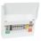 Lewden Pro 13-Module 6-Way Populated High Integrity Dual RCD Consumer Unit with SPD