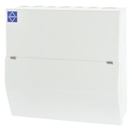 Lewden Pro 13-Module 6-Way Populated High Integrity Dual RCD Consumer Unit with SPD