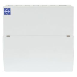 Lewden Pro 13-Module 6-Way Populated High Integrity Dual RCD Consumer Unit with SPD