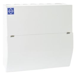 Lewden Pro 13-Module 6-Way Populated High Integrity Dual RCD Consumer Unit with SPD