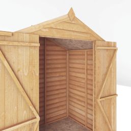 Mercia Value Windowless 6' x 4' (Nominal) Apex Overlap Timber Shed