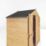 Mercia Value Windowless 6' x 4' (Nominal) Apex Overlap Timber Shed