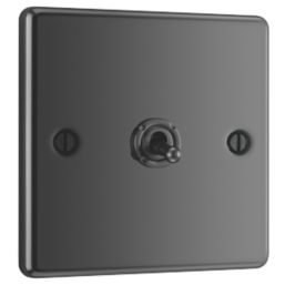 LAP  10AX 1-Gang 2-Way Toggle Switch  Black Nickel